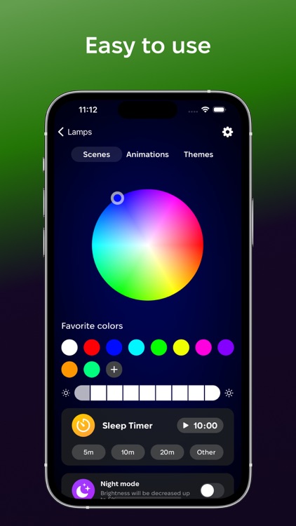 LED light control home