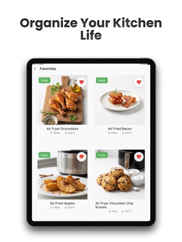 Airfryer App iPad screenshot 7