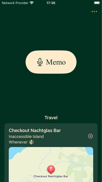 Location Memo App