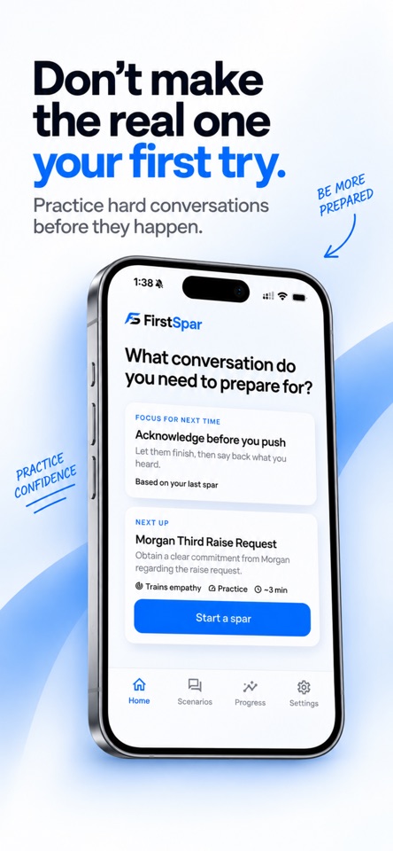 FirstSpar: Work Conversations screenshot 3
