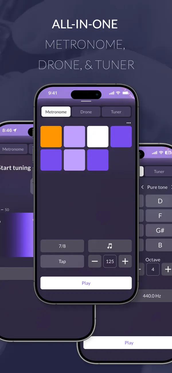 Screenshot #1 pour Modacity: Pro Music Practice