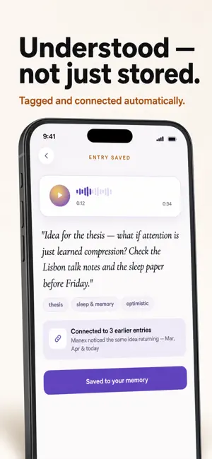 Manex: AI Voice Notes & Memory screenshot 3