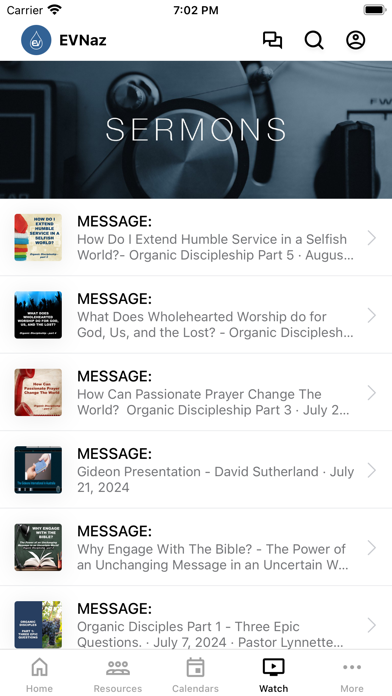 East Valley Nazarene Screenshot
