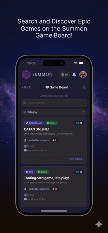 Summon: Game Hub & Management screenshot