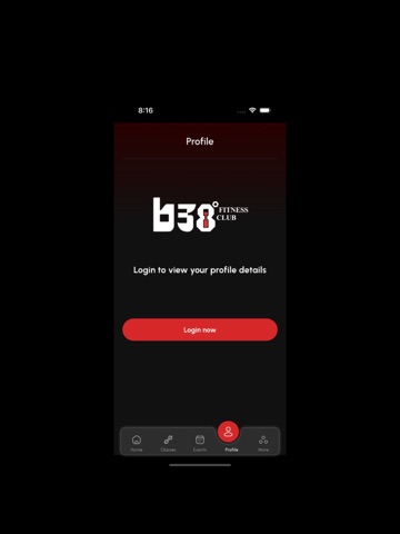 B38 Fitness Hub iPad screenshot
