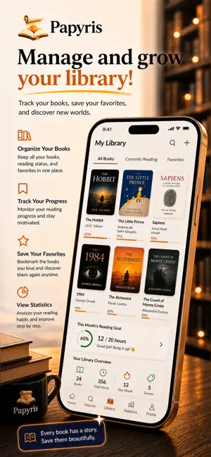 Papyris: AI Book Tracker screenshot 3