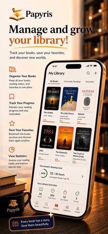 Papyris: AI Book Tracker Screenshot 3 of 5