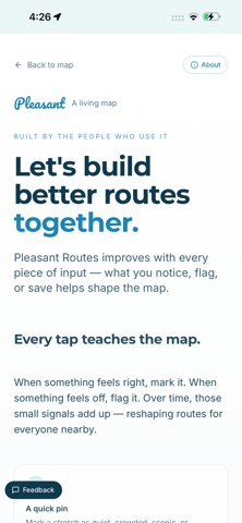 Pleasant Routes iPhone screenshot 6