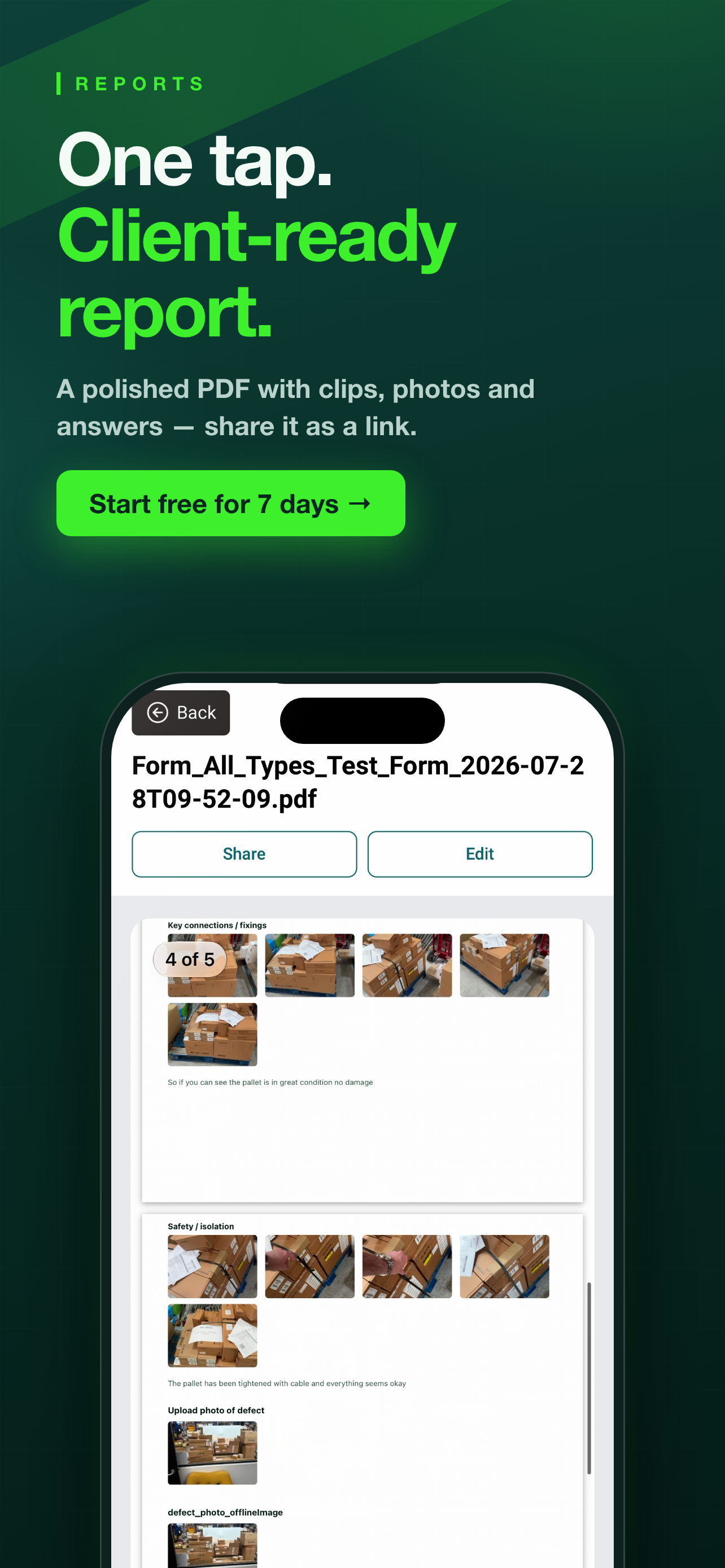 Site Survey App screenshot 7