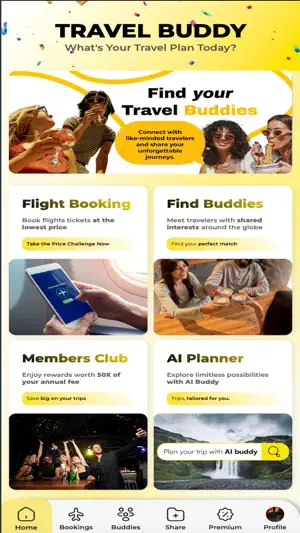 Travel Buddy: AI Buddy Finder screenshot 1