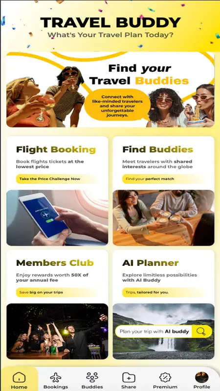 Travel Buddy: AI Buddy Finder screenshot 1 of 9