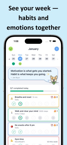 CoreHabits: Habits & Mood screenshot