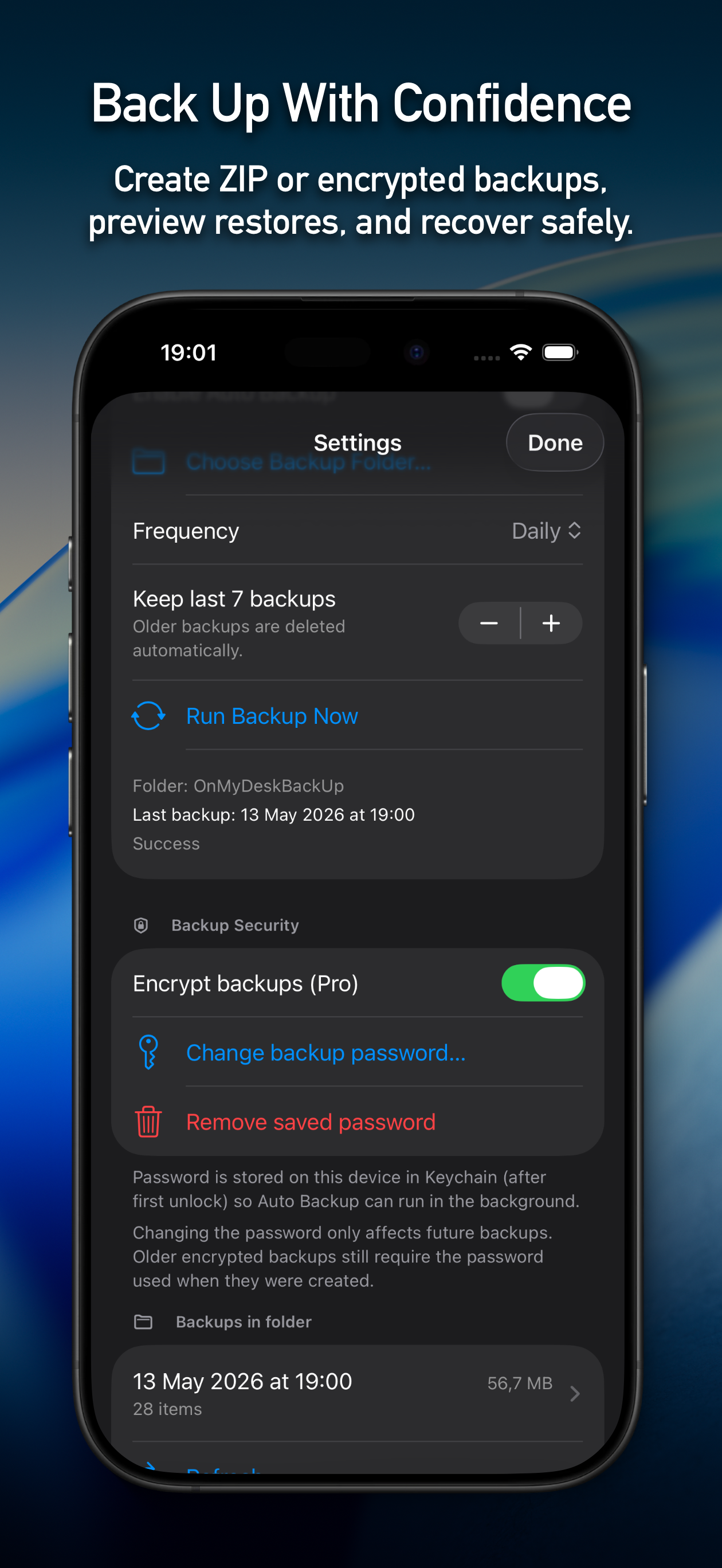 OnMyDesk: Private Vault screenshot 9