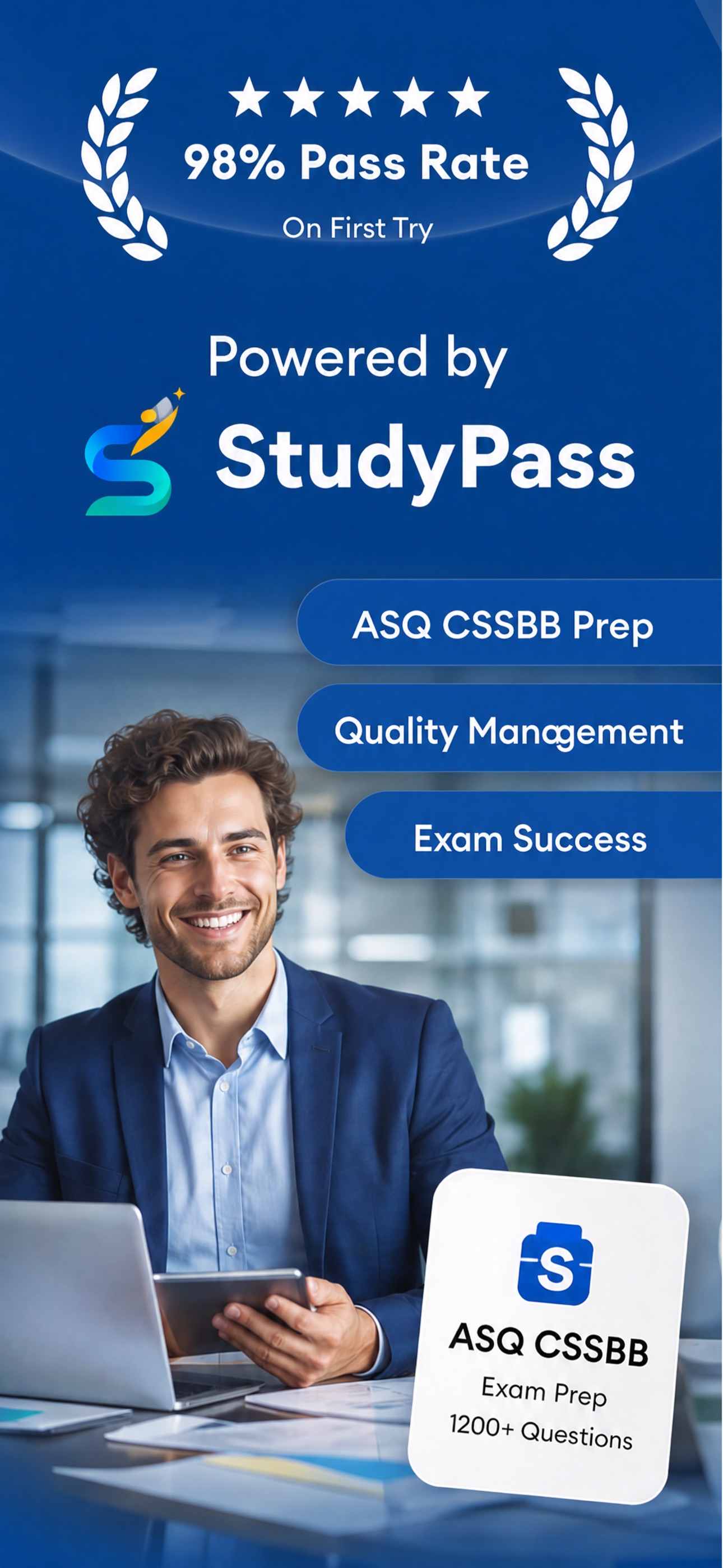 Screenshot 1 of ASQ CSSBB Exam Prep 2026