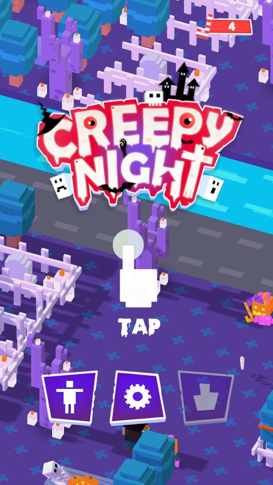 #1. CreepyNight (iOS) 由: Adisoft Gaming Co., LTD