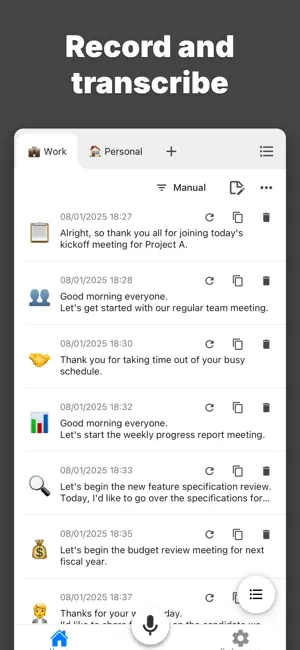 Mr.Transcribe - Audio to Text screenshot 2