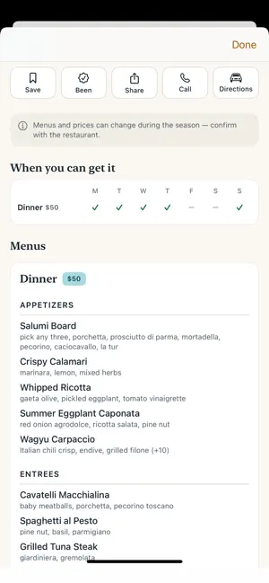 Menu Bite screenshot 2