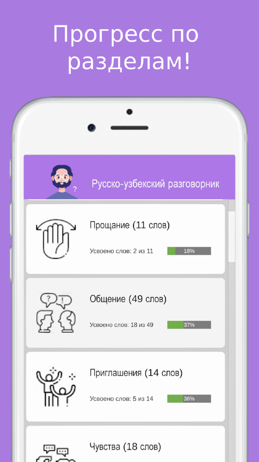 #5. Русско узбекский разговорник (iOS) 来自: Sergey Oganesyan