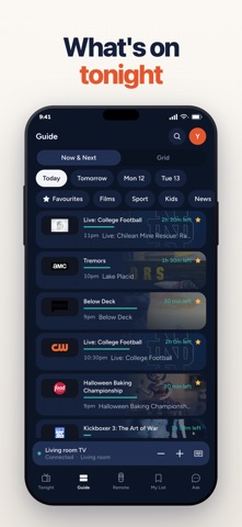 Tuned: Universal TV Remote, zrzut ekranu 3