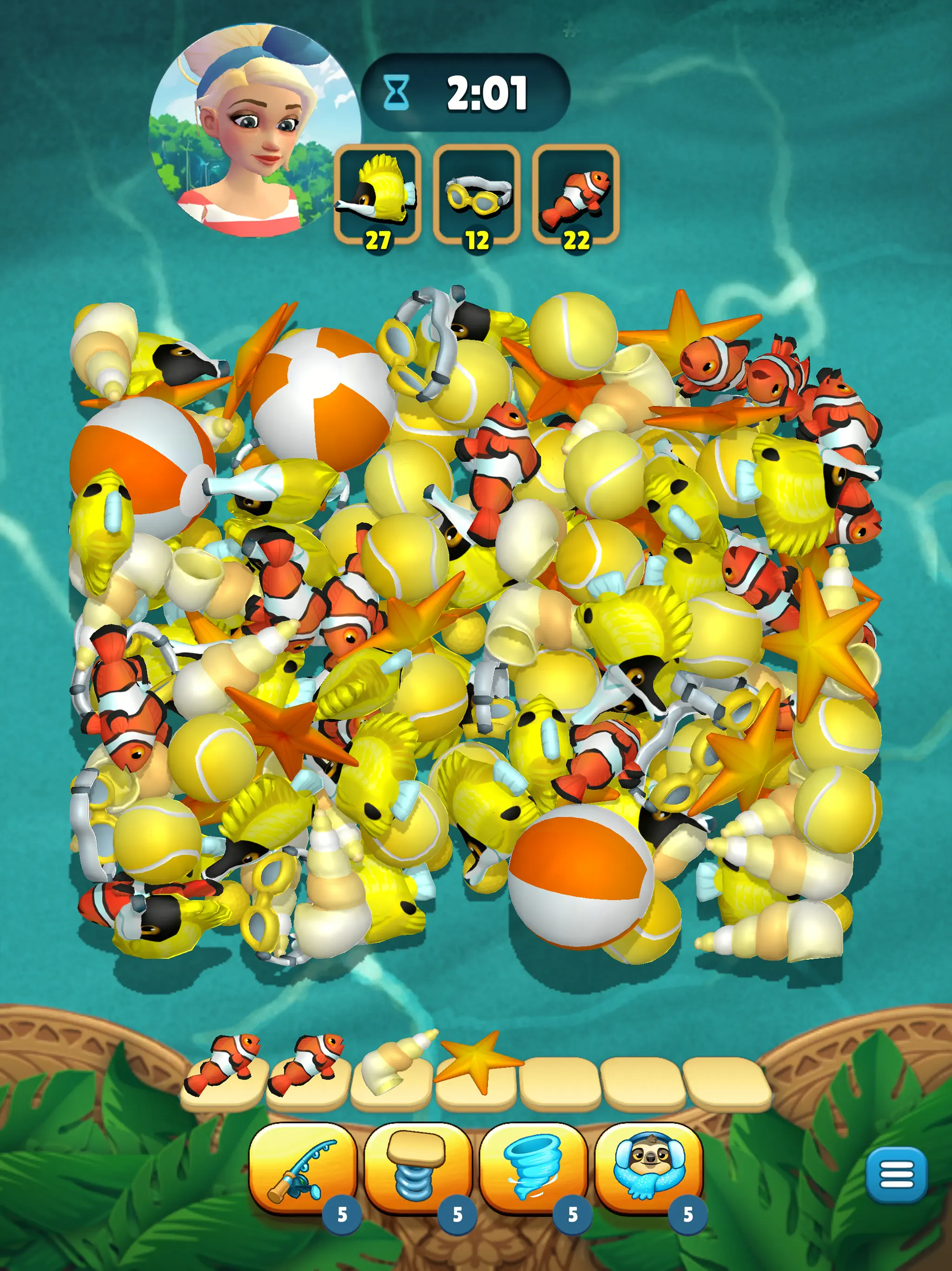 #10. Island Match 3D (iOS) 由: Fanatee