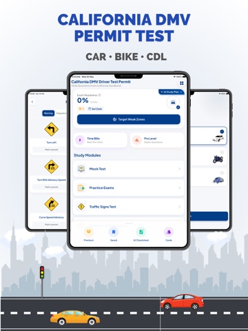California DMV CA Permit PREPX iPad screenshot