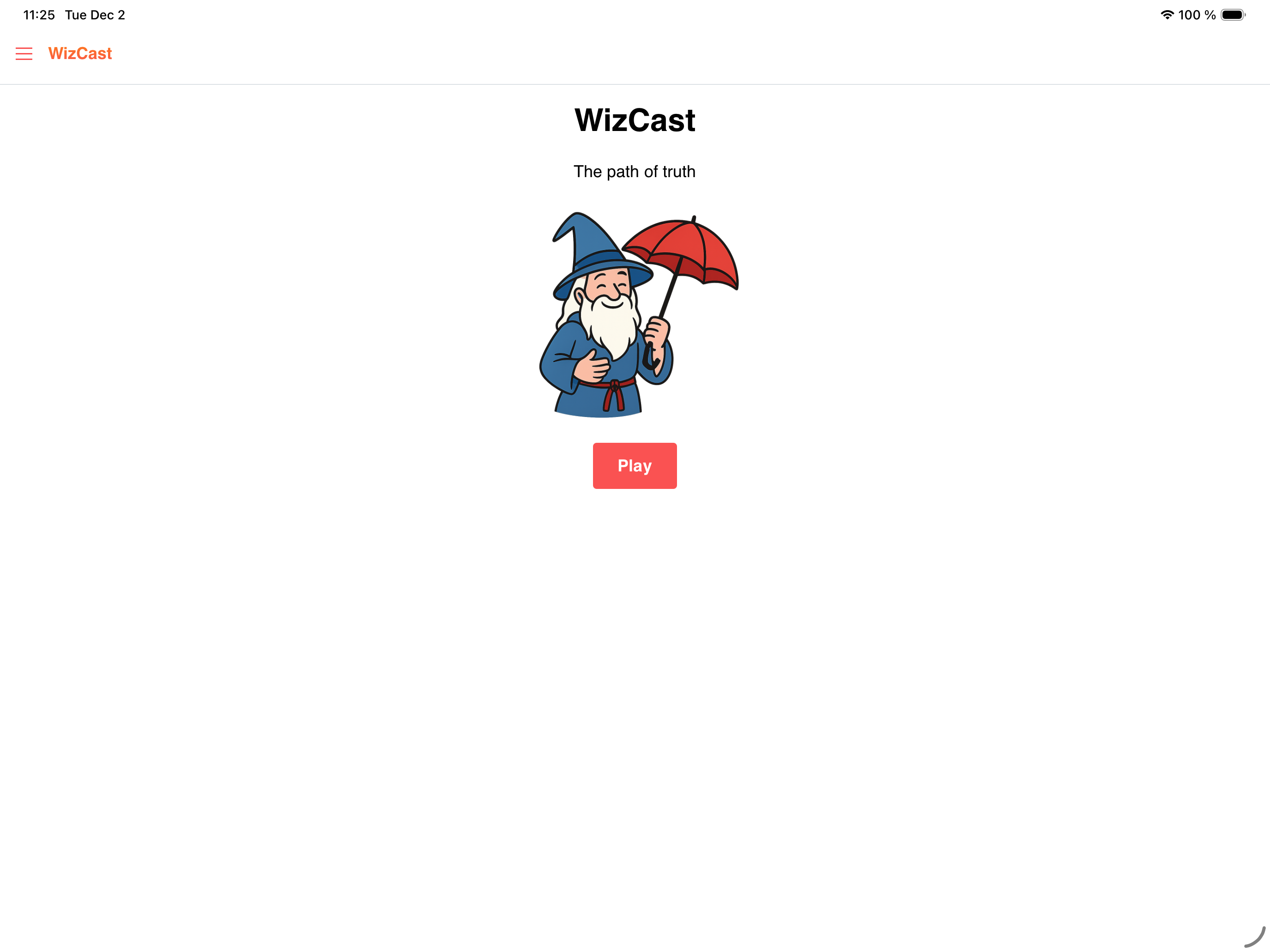 WizCast screenshot 4