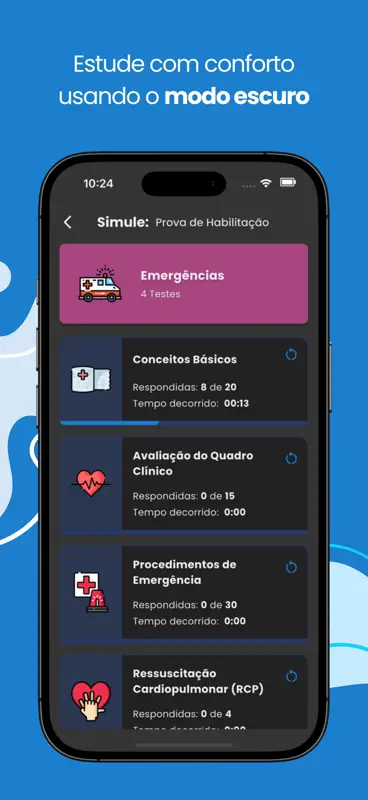 Simule: Simulado Detran 2026 screenshot 5 of 8