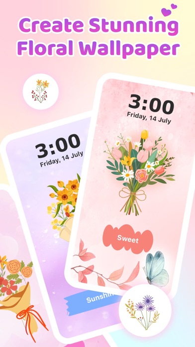DIY Flower Language Wallpapers Screenshot