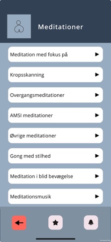 Stresslæge Meditation screenshot