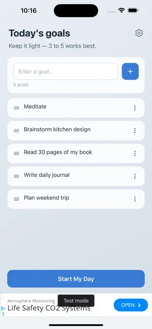 One Thing · Daily Focus screenshot 2