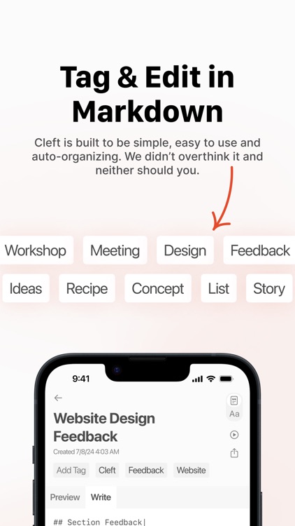 Cleft: AI Voice Memos screenshot-3