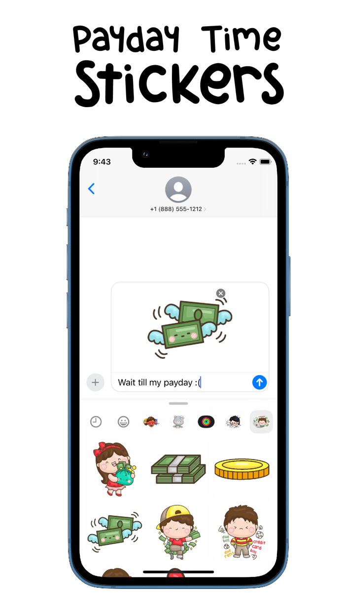 Payday Time stickers