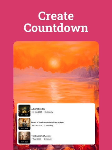 Bible Chat & Calendar 2026 iPad screenshot