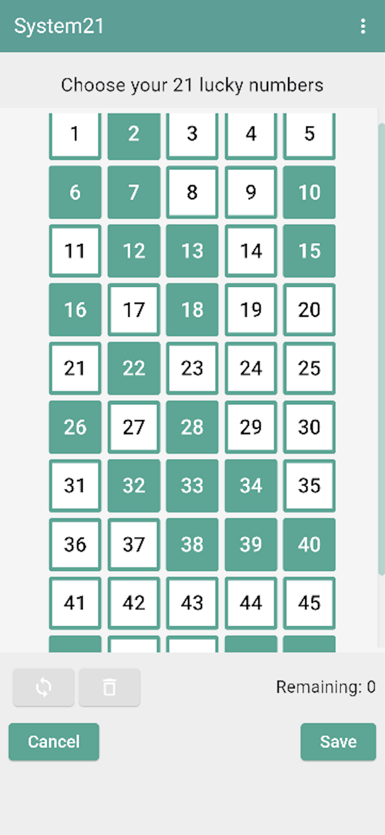 Lottery System21 screenshot 2