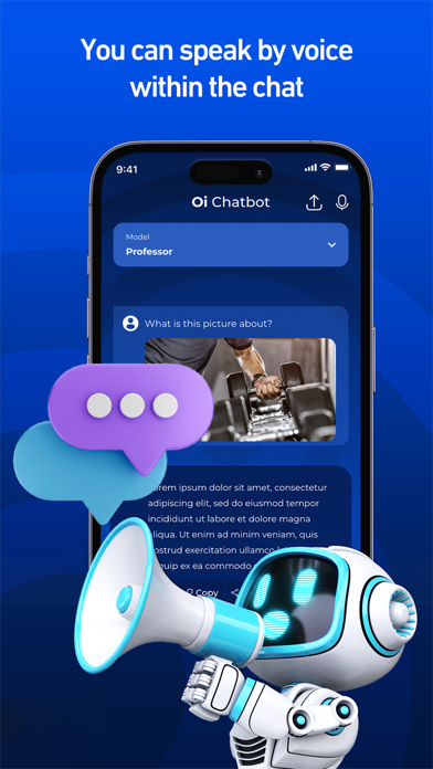 Oi - AI Assistant Screenshot