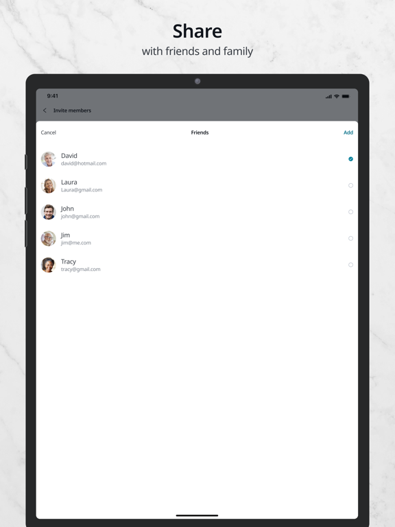 Nixplay iPad screenshot 5 - Photo & Video app