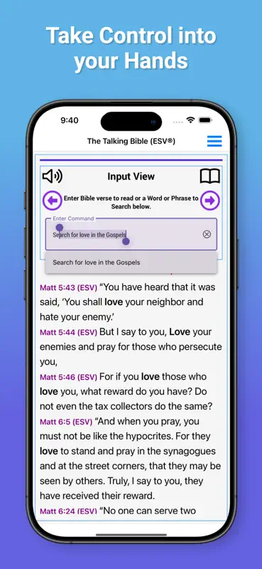 Talking Bible for The Blind screenshot 7 of 7