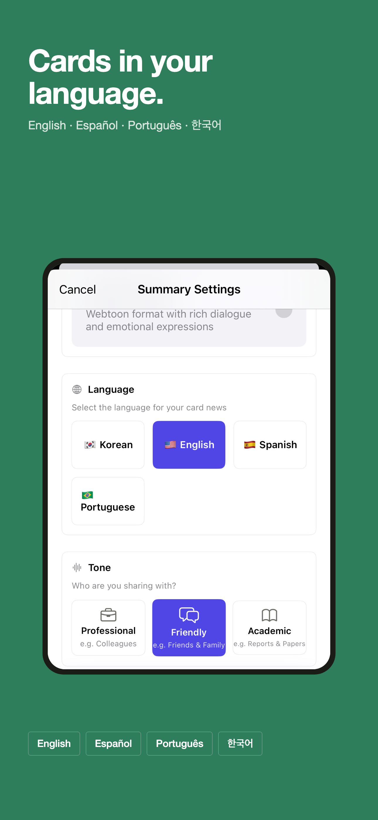 QuickCard: AI Carousel Maker screenshot 4