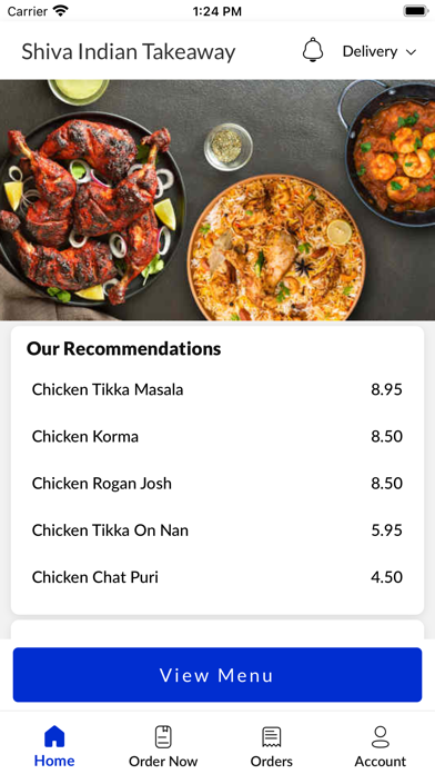 Shiva Indian Takeaway Screenshot