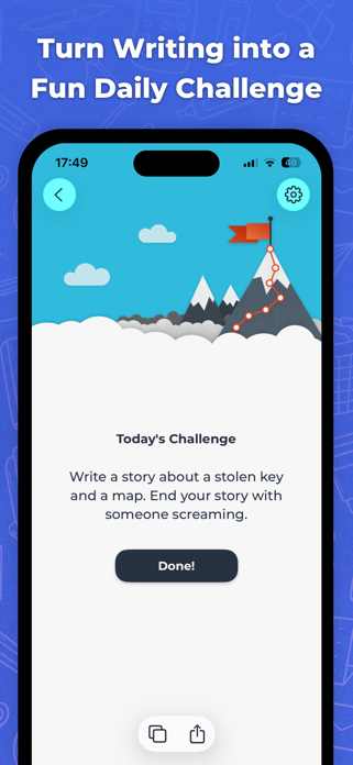 Writing Challenge Screenshot 2 of 6