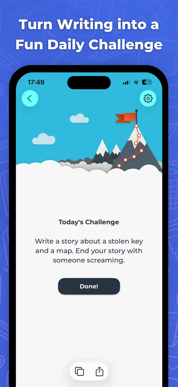 Screenshot #2 pour Writing Challenge