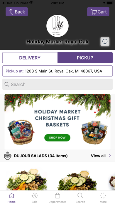 Holiday Market Screenshot