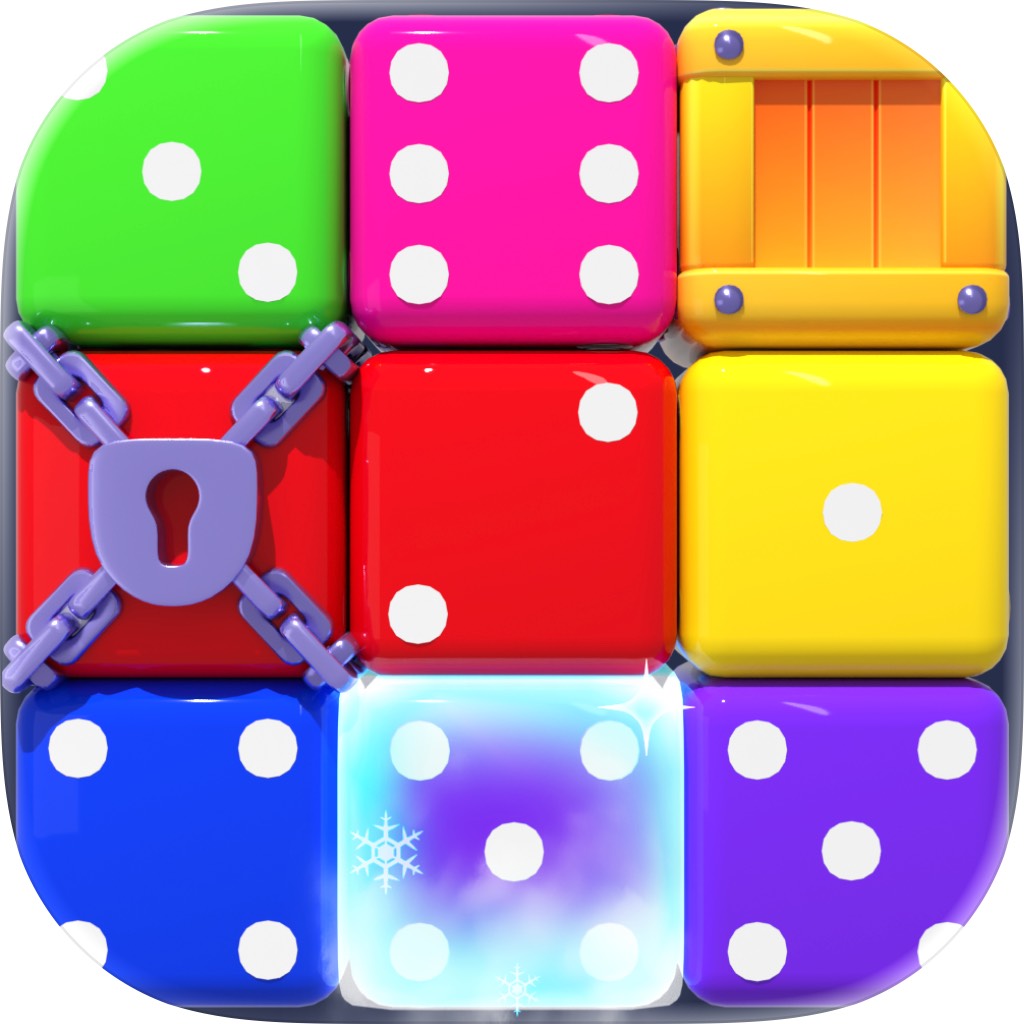Apple App Store cover for Dice & Merge