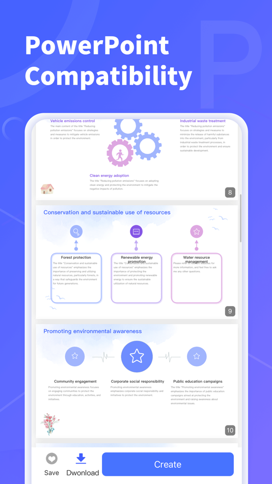 #5. AiPPT - PPT & Slide Maker (iOS) 来自: Mge Information Technology Co.,Ltd