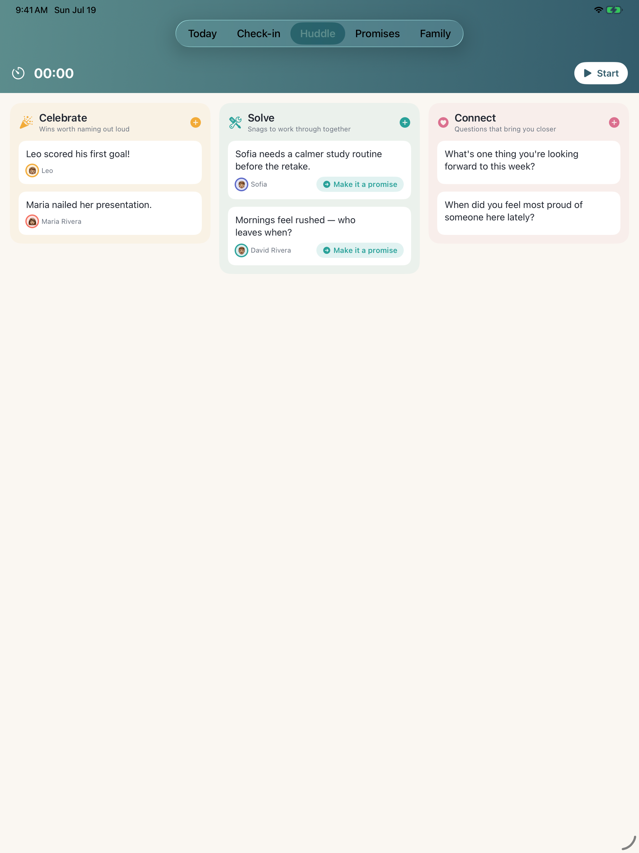 Family Pulse: Huddle screenshot 7