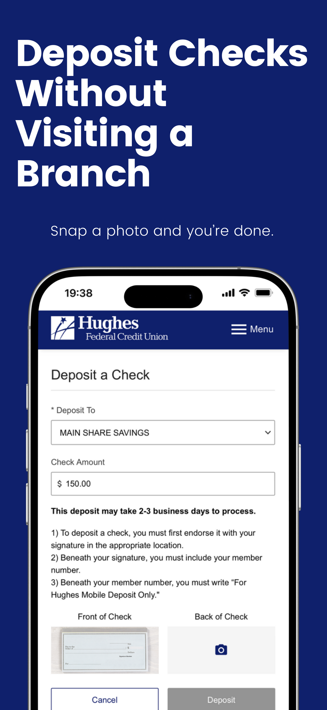 Hughes FCU Digital Banking
