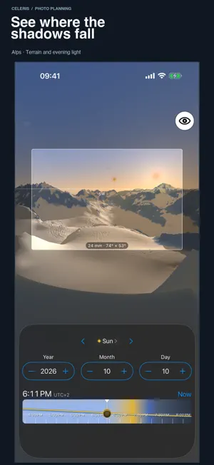 Celeris – Photo Planner screenshot 4