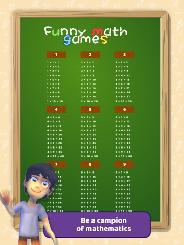 Math Games - 4 Operations iPad screenshot