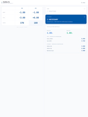 MedNec Rx iPad screenshot