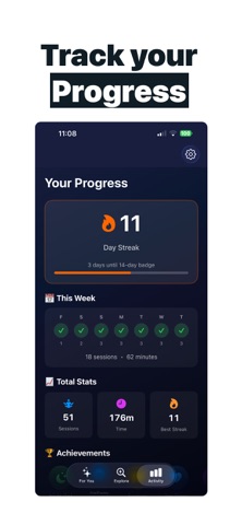 Breathbreak - Daily Breathwork iPhone screenshot